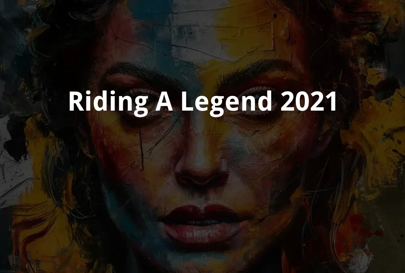 Poster Riding a Legend (2021)