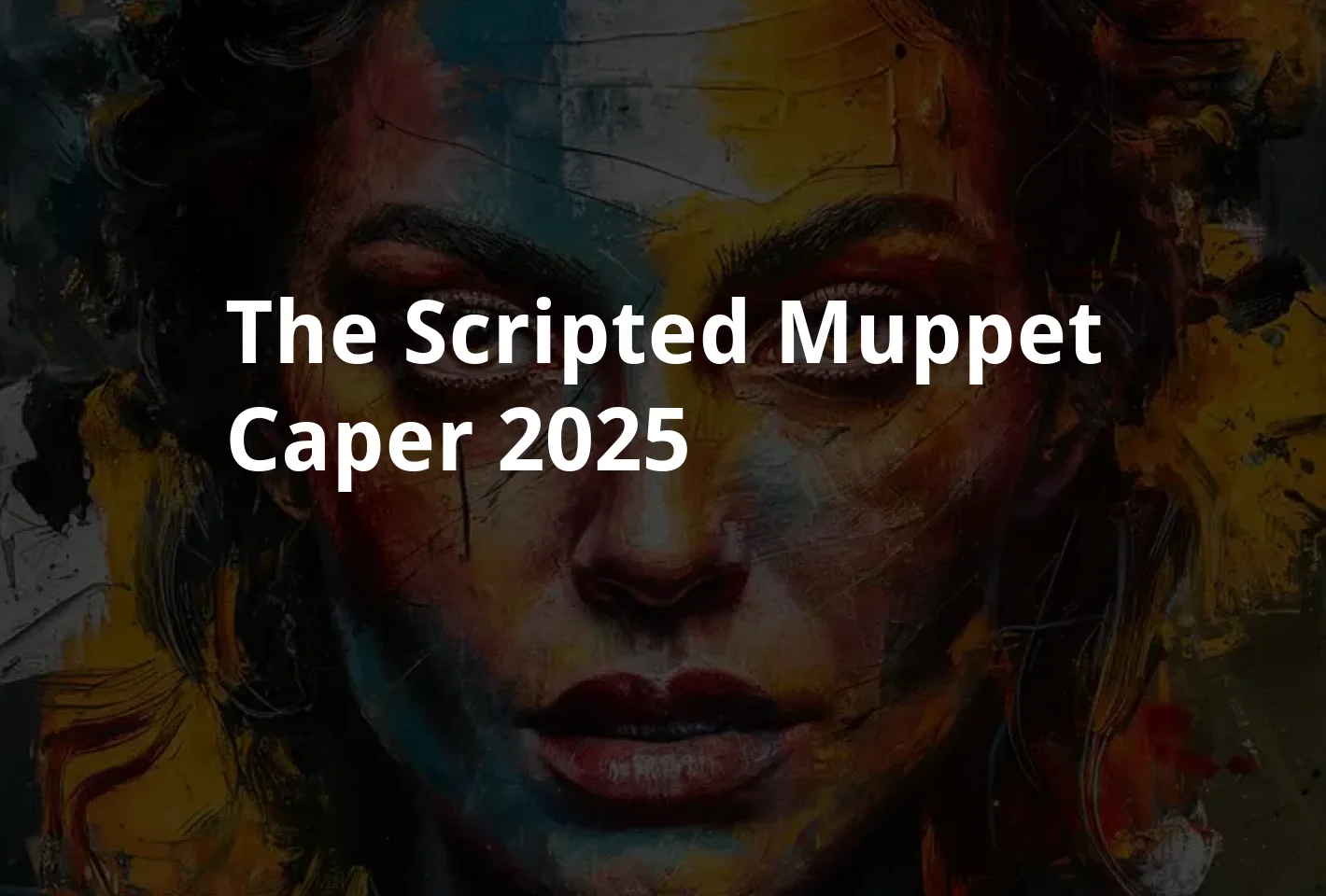 Poster The Scripted Muppet Caper (2025)