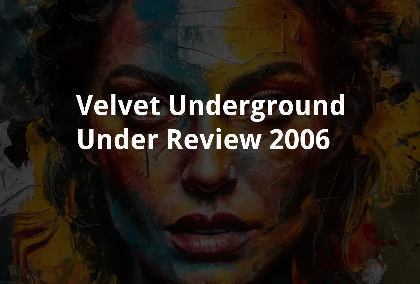 Poster Velvet Underground: Under Review (2006)