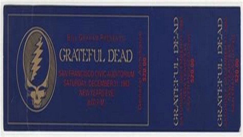 Grateful Dead: Ticket To New Year's Eve Concert (1987)