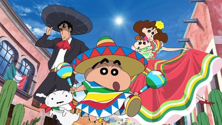 Crayon Shin-chan Movie 23: Ora No Hikkoshi Monogatari - Saboten Daisuugeki (2015)