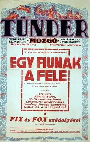 Egy Fiunak A Fele (1924)