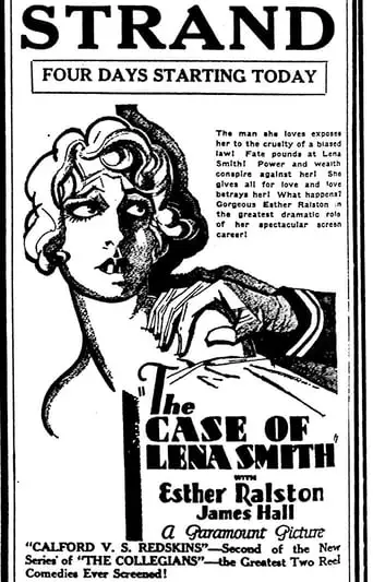 The Case Of Lena Smith (1929)