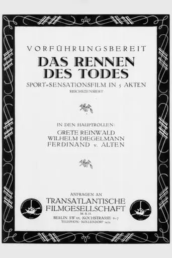 Das Rennen Des Todes (1924)