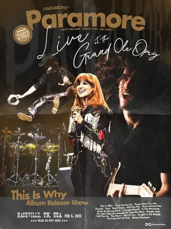 Paramore: Live At The Grand Ole Opry (2023)