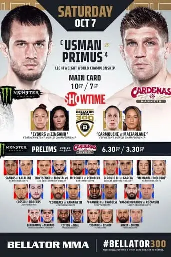 Bellator 300: Nurmagomedov Vs. Primus (2023)