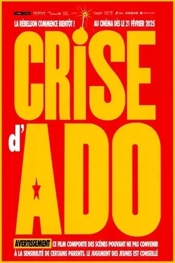 Poster Crise d'ado (2025)